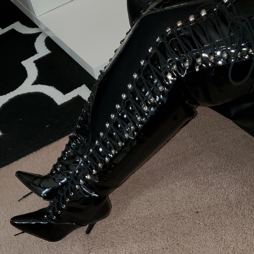 Thigh high boots